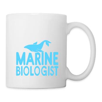 Let's Make Wave For The New Marine Biologist - Mug - white - Right