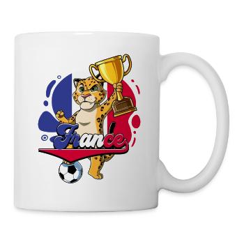 France Football - Mug blanc - blanc - Droite