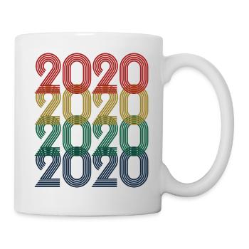 Cool Retro 2020, 3 ans, 3ème anniversaire Enfants - Mug blanc - blanc - Droite