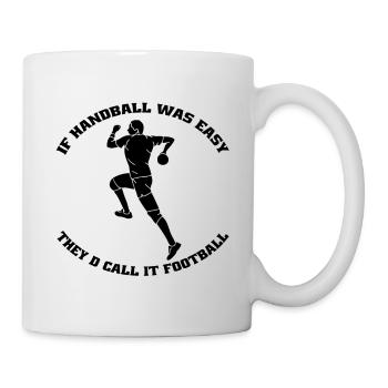 Handballspieler Handballverein Handball Handballer - Tasse - Weiß - Rechts