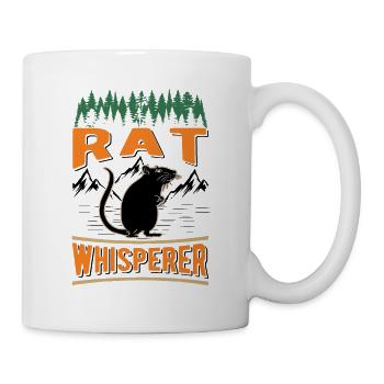 Rats Whisperer Domestic Rat Rat Owners - Mug - white - Right