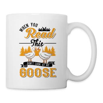 Geese Gift Goose lovers Goose breeders - Mug - white - Right