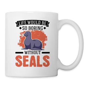 Seal Gift Sea Lion Seal - Mug - white - Right