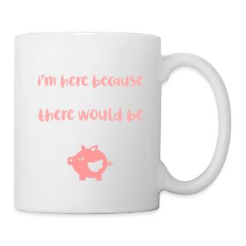 On m’a dit qu’il y aurait des cochons volants 4 - Mug blanc - blanc - Droite