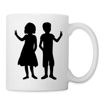 Siblings Crew Brother Sister - Mug - white - Right