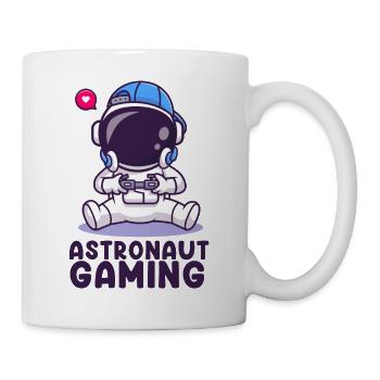 Astronaut Gaming Awesome Cute Gaming T-Shirt - Mug - white - Right