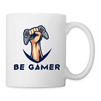 Vintage Be Gamer Awesome T-Shirt For Gamers - Mug - white - Right