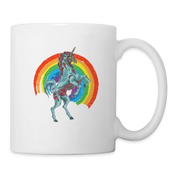 Zombiecorn Zombie Unicorn Lover Halloween Animal - Mug - white - Right