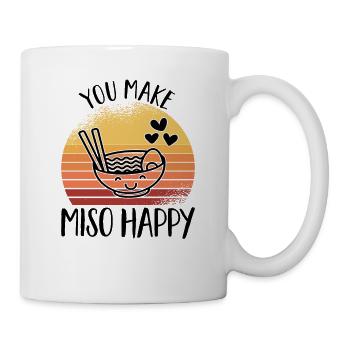 Miso Soup Japan Japanese Food Kücke - Mug - white - Right