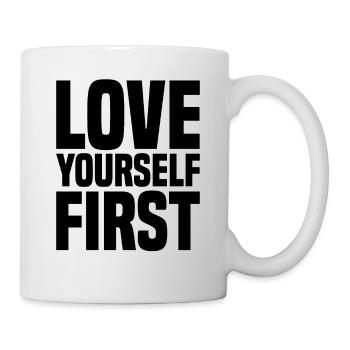 Love Yourself First - Mug - white - Right