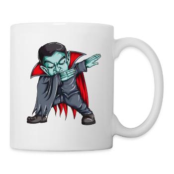 Soirée film d’horreur Dracula Vampire fait Dab Kids - Mug blanc - blanc - Droite