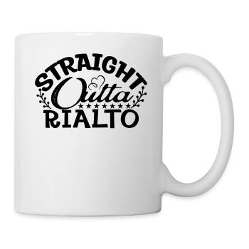 Straight from Rialto, California Hiking Nature - Mug - white - Right