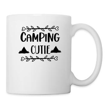 Camping Cutie - Tasse - Weiß - Rechts