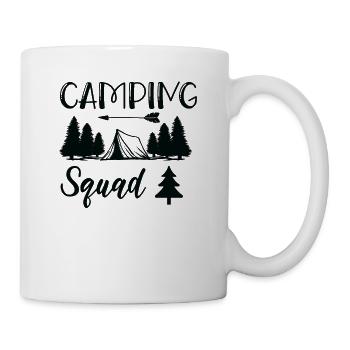 Camping Kader Wandershirt - Tasse - Weiß - Rechts