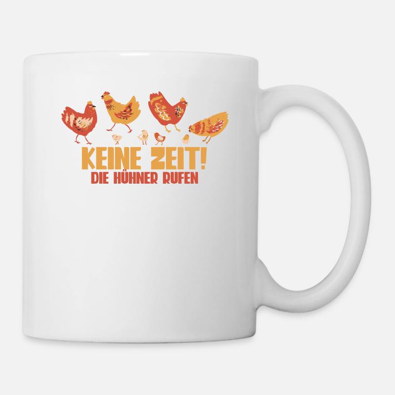 Huhn Hühner - Tasse - Weiß