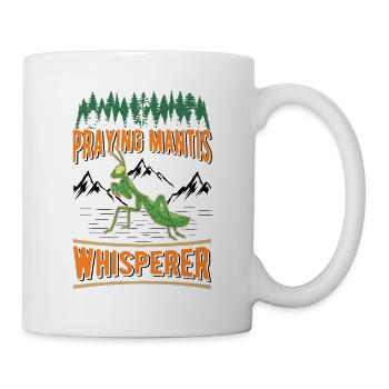 Praying Mantis Whisperer Manti's Mantis - Mug - white - Right