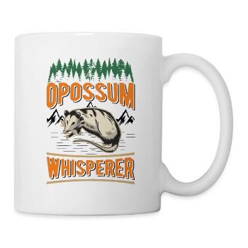 Opossum Whisperer Opossum Whisperer Pouch Rat - Mug - white - Right