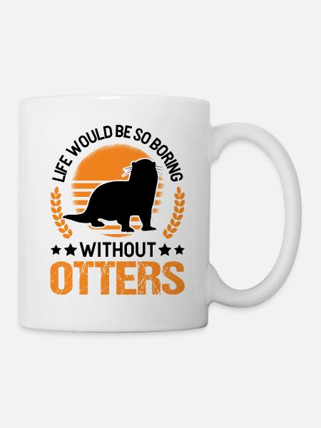 Otter Gift Otter Sea Otter - Mug - white