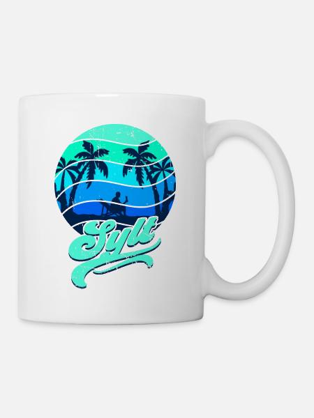 Sylt - Tasse - Weiß