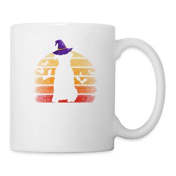 Boxer Witch Hat Funny Halloween Dog Lovers - Mug - white - Right