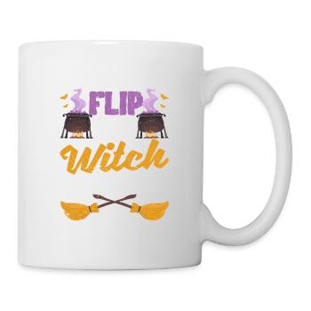 Ne me faites pas utiliser mon interrupteur de sorcière - Mug blanc - blanc - Droite