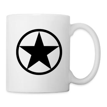 Star Pattern Symbols - Mug - white - Right