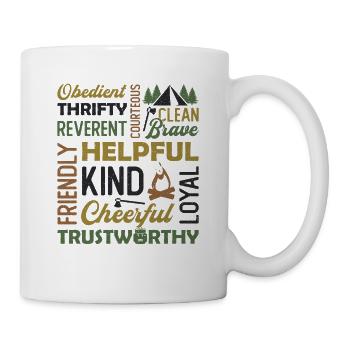Scout Charaktereigenschaften Scouting - Tasse - Weiß - Rechts