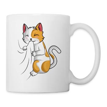 Félin - Mug blanc - blanc - Droite