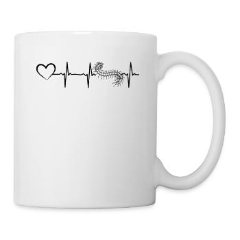 Heartbeat Scolopendra Heartbeat Centipede - Mug - white - Right
