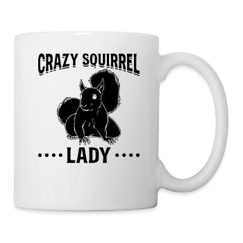 Squirrel Lover Squirrel - Crazy - Mug - white - Right