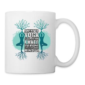 Yoga Funny Yoga Shirt Yoga Saying - Mug - white - Right