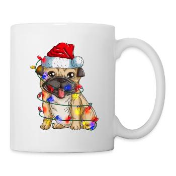 Proud Pug Mom Dogs Gangster Dog Mom Dog Dog - Mug - white - Right