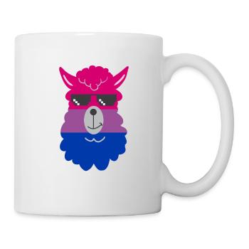 LGBT Rainbow Gay Pride Homo Lesbian Gay - Mug - white - Right