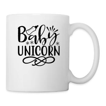 Bébé Einhorn Licorne - Mug blanc - blanc - Droite