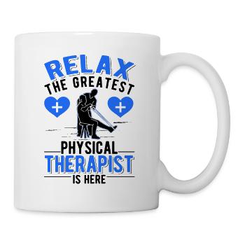 Physiotherapist Physiotherapy Physio - Mug - white - Right