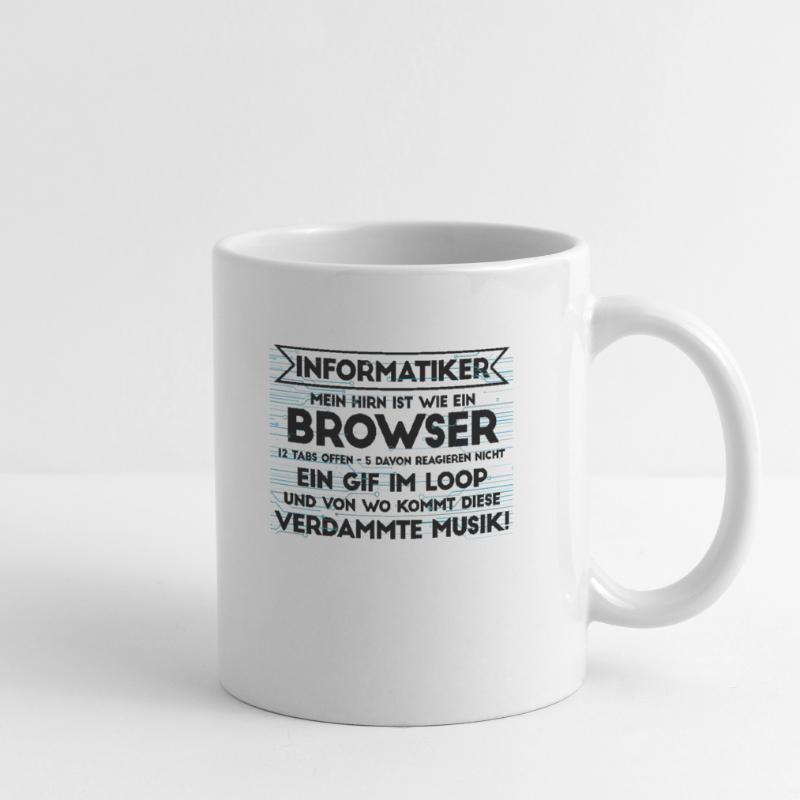 Informatiker Informatik Programmierer Nerd Geek Tasse
