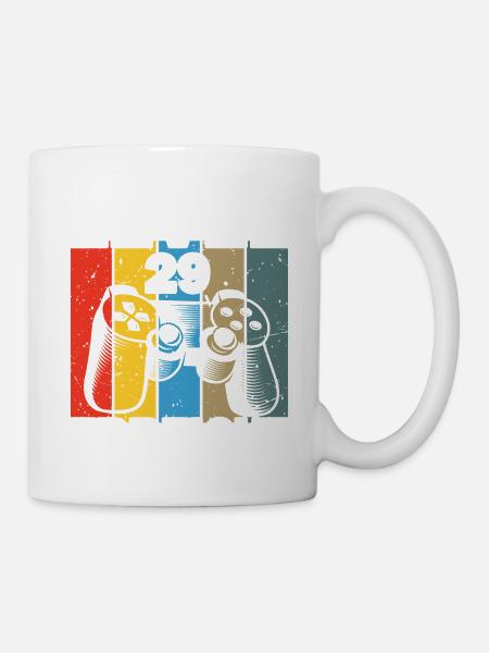 Level 29 Erreicht Gamer - Tasse - Weiß