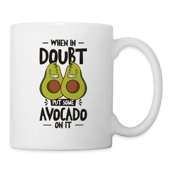Keto Avocat Fruit Régime cétogène Dieter - Mug blanc - blanc - Droite