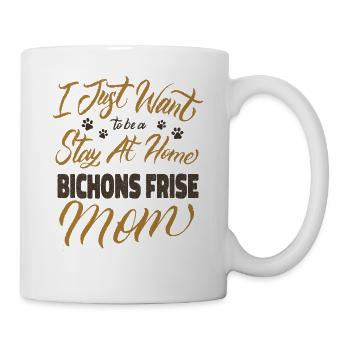 Stay At Home Bichons Frise Mom - Mug - white - Right