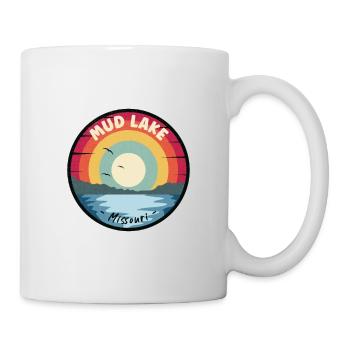 Mud Lake Missouri Colorful - Mug - white - Right