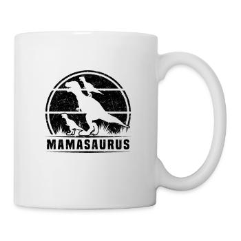Mamasaurus Mother's Day Mama Dino Mama Dinosaur - Mug - white - Right