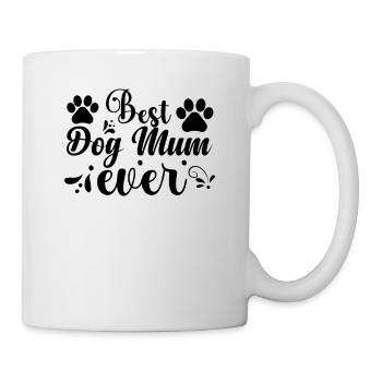 Meilleure maman de chien de tous les temps - Mug blanc - blanc - Droite