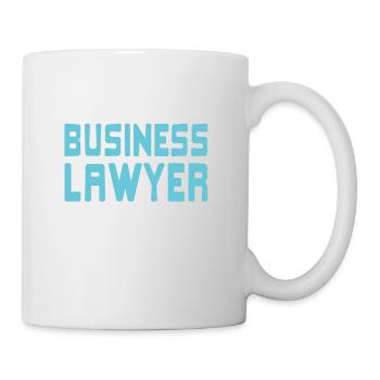 Je suis un avocat d’affaires Cool Drôle T-Shirt Cadeau - Mug blanc - blanc - Droite