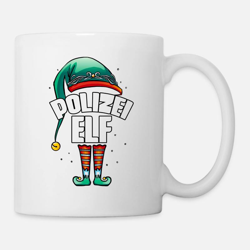 Polizist Polizei - Tasse - Weiß