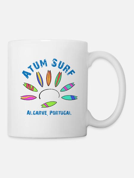Atum Surf - Tasse - Weiß