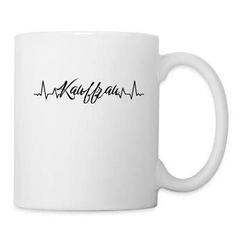 Einzelhändler Herzschlag Kauffrau - Tasse - Weiß - Rechts
