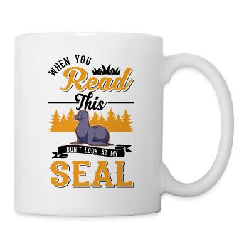 Seal Gift Sea Lion Seal - Mug - white - Right