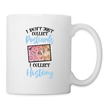 Deltiology I Collect History Deltiologist - Mug - white - Right