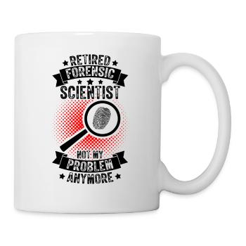 Retired Forensic Investigator - Mug - white - Right