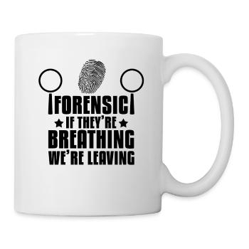 Forensic Investigator Criminology - Mug - white - Right